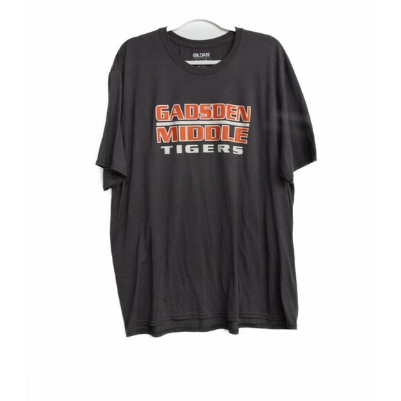 Gildan Performance Gadsden Middle Tigers T-Shirt - Black Size 2XL - Picture 1 of 8